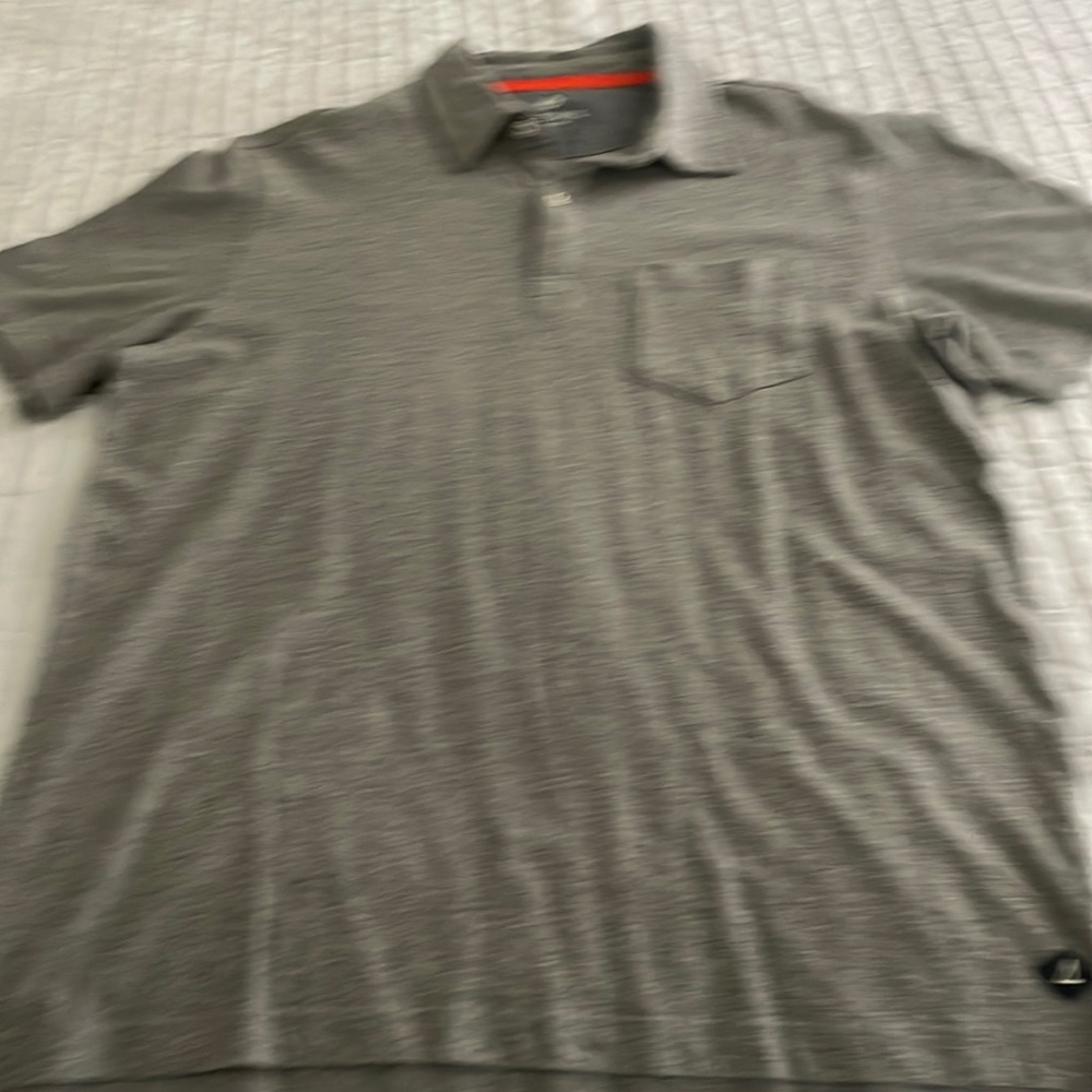 Sperry polo shirt size large grey excellent condition never worn